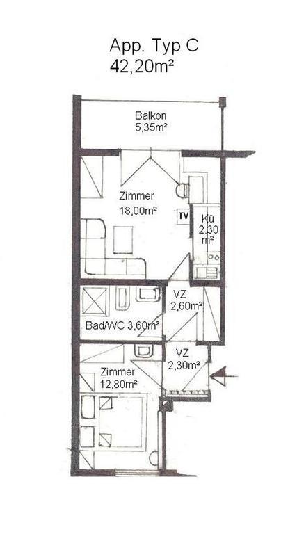 バド クラインキルヒハイムHaus Bergblickアパートメント 部屋 写真
